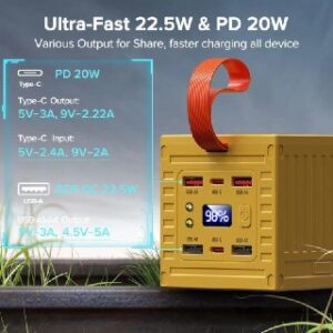 סוללת גיבוי של חברת QOOVI בנפח עצום של 60000 mAh